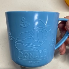 ⬇️値下げ⬇️200円→150円⬇️キリンのプラスチック製マグカップ（ミッキー&プー&ドナルド)）の画像