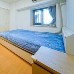 クイーンサイズ　東京ベッド製マットレス&フレーム