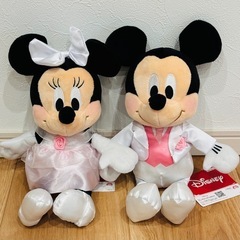 【お値下げ中】ミッキー＆ミニー   ハッピーマリッジ BIGぬい...
