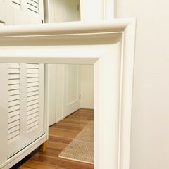 【取引中】IKEA全身鏡 HEMNES 大型＆中型ミラー2点の画像