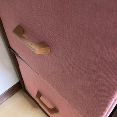 カラボ ブラウン ⅹ2 ピンク ケース ⅹ2の画像