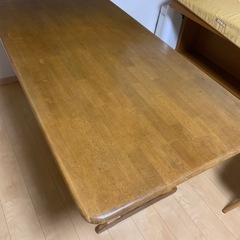 引渡し決定ダイニングテーブル　の画像