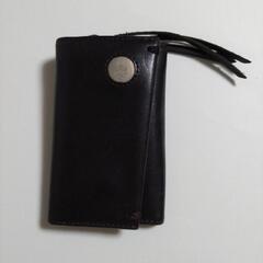 レザー折りたたみ財布