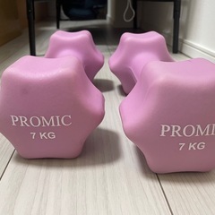 ダンベル7kg×2つの画像