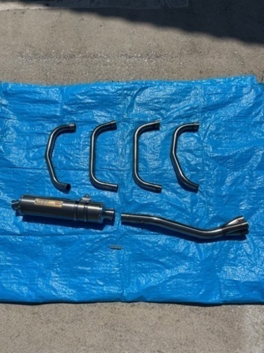 CB750RC42 モリワキ ZERO フルエキ マフラー サイレンサー