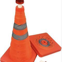 三角コーン　折りたたみ　7個セットの画像