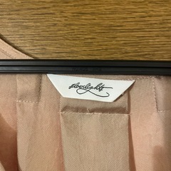 【値下げ交渉可】フォーマルオレンジベージュワンピースの画像