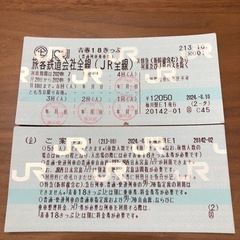 青春18切符　2024年夏　１回分
の画像