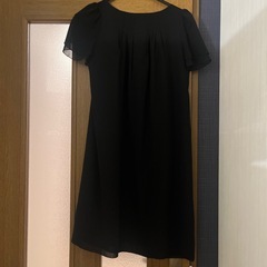 【値下げ交渉可】ブラックフォーマルワンピースの画像