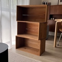 りんご箱　3個の画像