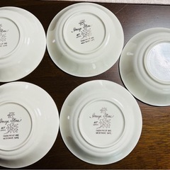 花柄お皿6点セット
の画像