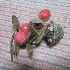 植物/盆栽 をモチーフにした 石の置物 飾り インテリア お譲りします。＊石川県＊美川より＊期間限定の画像