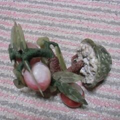 植物/盆栽 をモチーフにした 石の置物 飾り インテリア お譲りします。＊石川県＊美川より＊期間限定の画像