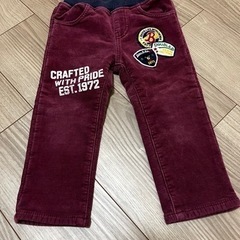 ミキハウス ダブルビー 90 子供ズボン