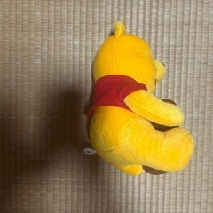くまのプーさんのぬいぐるみ　写真立ての画像