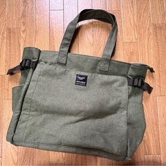 アネロ　anello  A4トートバッグ　カーキ　グリーン