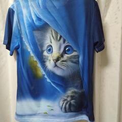 ネコプリントTシャツ２枚セットの画像