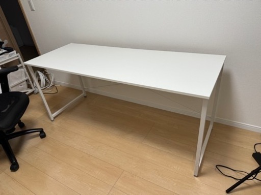【美品】デスク/テーブル　幅160cm 家具 オフィス用家具 机