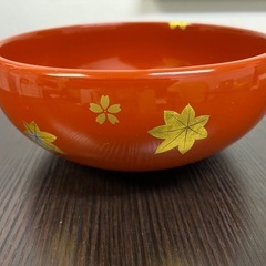 漆器 菓子鉢 金箔春秋 と 飛鳥鉢 セットの画像