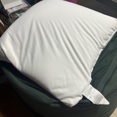 (お話中です)無印のビーズクッションの画像