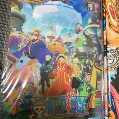 【非売品　当選者限定】ワンピース下敷き、レジャーシート】の画像