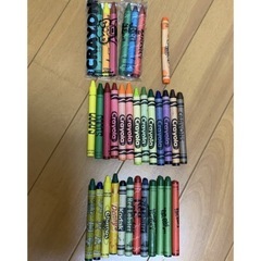 クレヨン　セロテープ希望（他でもOK）
