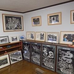 　趣味の切り絵教室の画像