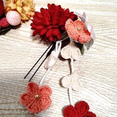 七五三ヘア飾りの画像