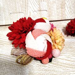 七五三ヘア飾りの画像