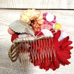 七五三ヘア飾りの画像