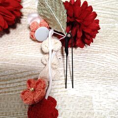 七五三ヘア飾りの画像