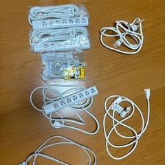 3端子アース付き電源タップ　アソート