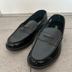 美品 黒メンズ ローファー 28cm(大きめ)