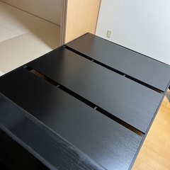 収納コンセント付きベッドの画像