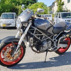 ☆☆車検ほぼ2年付　走行1.6万km　モンスターM900S4　カスタム多数　東京☆☆の画像