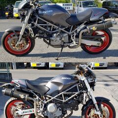 ☆☆車検ほぼ2年付　走行1.6万km　モンスターM900S4　カスタム多数　東京☆☆の画像