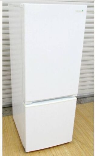 【3ヵ月保証】YAMADA　2ドア　冷蔵庫　YRZ-F15E1　動作良好　156L　フロント庫内LED灯　2019年製　ヤマダ電機