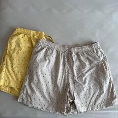 XL　ユニクロ　リラコ　ショートパンツ　2枚セット