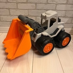 【美品】 リトルタイクス 大きいホイールローダー 砂遊び  