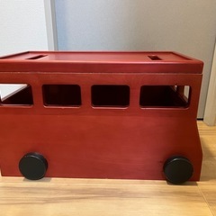 カウプンキ　トイバス　子供用家具　
おもちゃ箱　