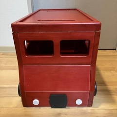 カウプンキ　トイバス　子供用家具　
おもちゃ箱　の画像