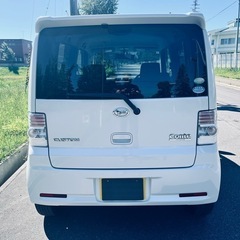 （商談中）車検8年8月迄！人気のムーブコンテカスタムL585Sパールホワイト！！走行距離は多いですが、まだまだいけますよ！一度見てから検討して頂いて全然構いません。の画像