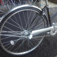 中古自転車３２２３　良品！　ブリヂストン　２０２０年モデル　ロングティーン　スタンダード　LG73ST  ２７インチ 3段ギヤ　LEDオートライト　キッキーと音がならない後輪ローラーブレーキの画像
