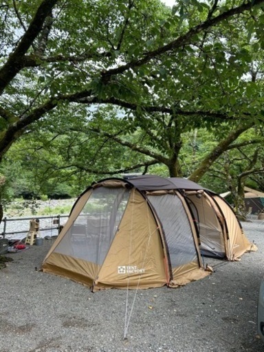 テントファクトリー ツールームテントL ルーフトップUV付き
