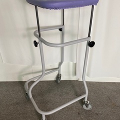 室内用歩行器 アルコー3型 スチール製 持ち手高さ調節可能　4輪 キャスター付きの画像