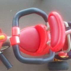 三輪車 おまけでお菓子の画像