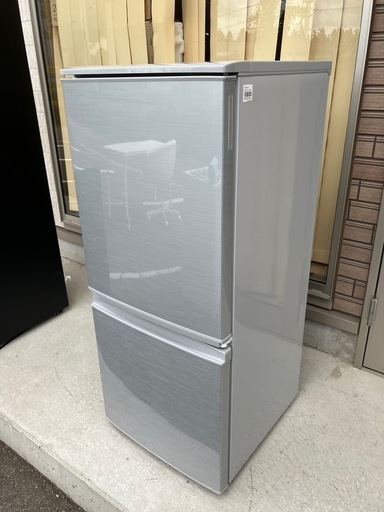 【引取】SHARP シャープ 冷蔵庫 137L SJ-D14C-S 2016年製 動作確認済み