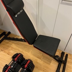 折りたたみベンチ ダンベル セット