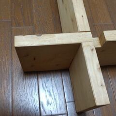 木製ベッドフレーム ダブルサイズの画像