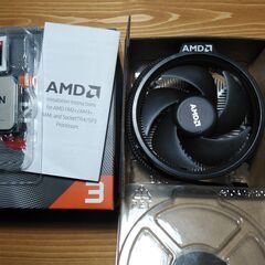 AMD Ryzen 3 3100 4C 3.6GHz 16MB AM4 DDR4-3200 65Wの画像